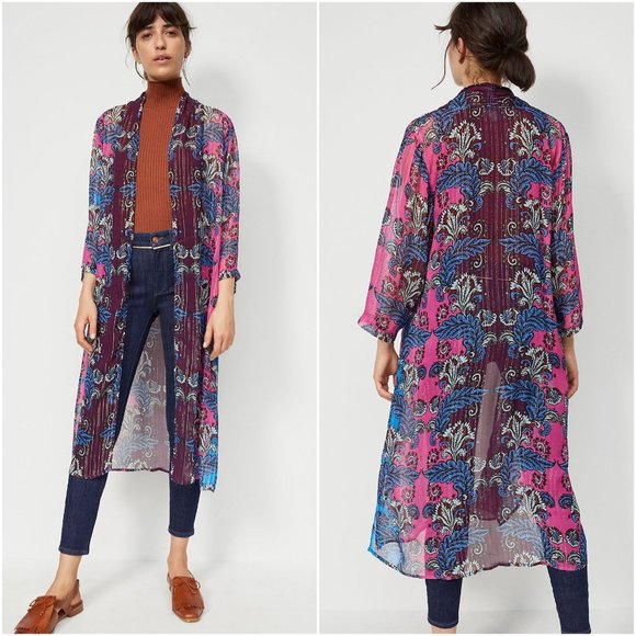 Anthropologie Accessories - Anthropologie Bl-nk London Alexandra Duster Kimono